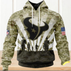 Houston Texans Salute to Service Camouflage Hoodie
