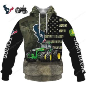 John Deere Houston Texans Camo Apparel Collection Hoodie