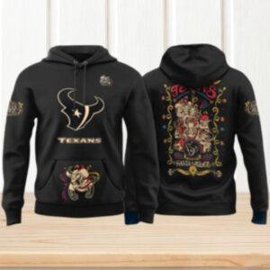 Houston Texans Hasta la Muerte Sugar Skull Hoodie