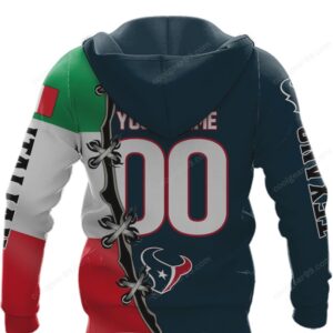Houston Texans Italian Pride NFL Football Fan Hoodie Houston Texans Italian Pride NFL Football Fan Hoodie