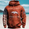 Denver Broncos White Logo Pullover NFL Hoodie Denver Broncos White Logo Pullover NFL Hoodie