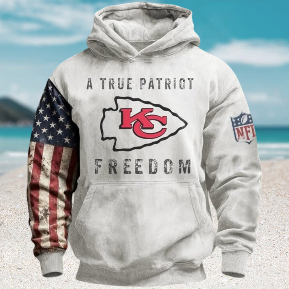 A True Patriot Freedom Kansas City Chiefs Hoodie A True Patriot Freedom Kansas City Chiefs Hoodie