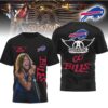 Buffalo Bills Kind Of Girl Mafia Bill Fleece Pajamas Set T shirt Buffalo Bills Kind Of Girl Mafia Bill Fleece Pajamas Set T shirt