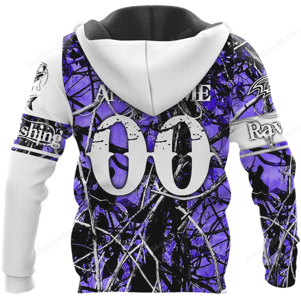 Baltimore Ravens Bass Fishing Camo Gear Hoddie Baltimore Ravens Bass Fishing Camo Gear Hoddie