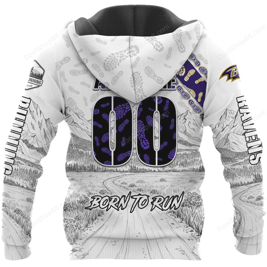 Baltimore Ravens Born to Run Hoddie Baltimore Ravens Born to Run Hoddie