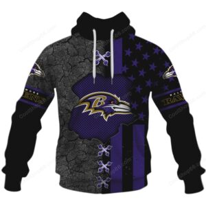 Baltimore Ravens Custom Legacy Hoodie Baltimore Ravens Custom Legacy Hoodie