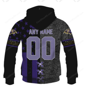 Baltimore Ravens Custom Legacy Hoodie