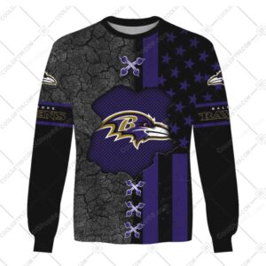 Baltimore Ravens Custom Legacy Hoodie