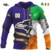 Baltimore Ravens Damn Right Skull NFL Custom Name & Number Shirt Hoddie Baltimore Ravens Damn Right Skull NFL Custom Name & Number Shirt Hoddie