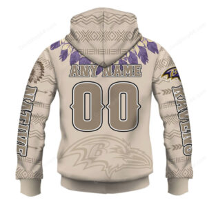 Baltimore Ravens Native American Heritage Hoodie