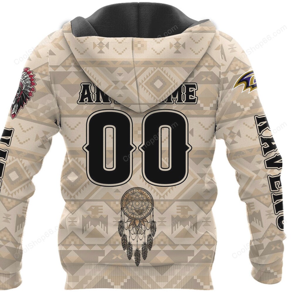 Baltimore Ravens Native Pride Apparel Hoddie Baltimore Ravens Native Pride Apparel Hoddie