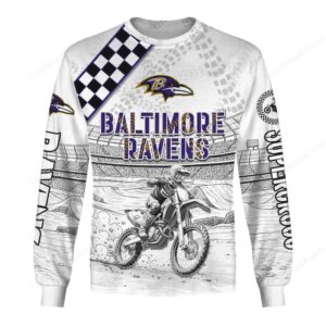 Baltimore Ravens Off Road Racing Shirt