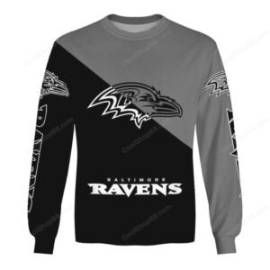 Baltimore Ravens Personalized Name & Number Hoddie