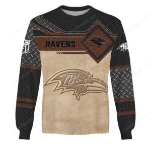 Baltimore Ravens themed Salute to Service Style Hoddie