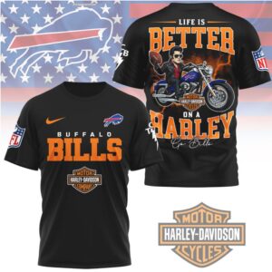 Buffalo Bills Harley Davidson Fan T Shirt