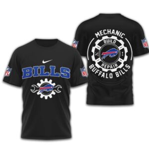 Buffalo Bills Mechanic Build & Repair T Shirt