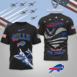 Buffalo Bills U.S. Air Force Our Heroes T Shirt