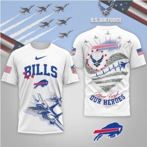 Buffalo Bills U.S. Air Force Our Heroes T Shirt