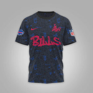 Buffalo Bills x MF DOOM Mask Crossover T Shirt