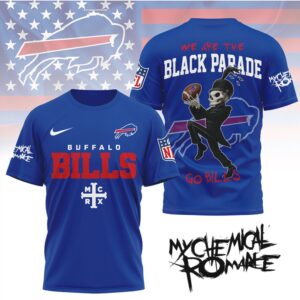 Buffalo Bills x My Chemical Romance ‘The Black Parade’ T Shirt Buffalo Bills x My Chemical Romance ‘The Black Parade’ T Shirt
