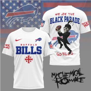Buffalo Bills x My Chemical Romance 'The Black Parade' T Shirt