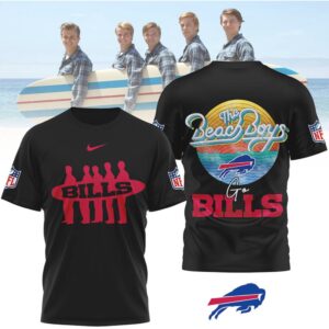 Buffalo Bills x The Beach Boys Collaboration T Shirt Buffalo Bills x The Beach Boys Collaboration T Shirt