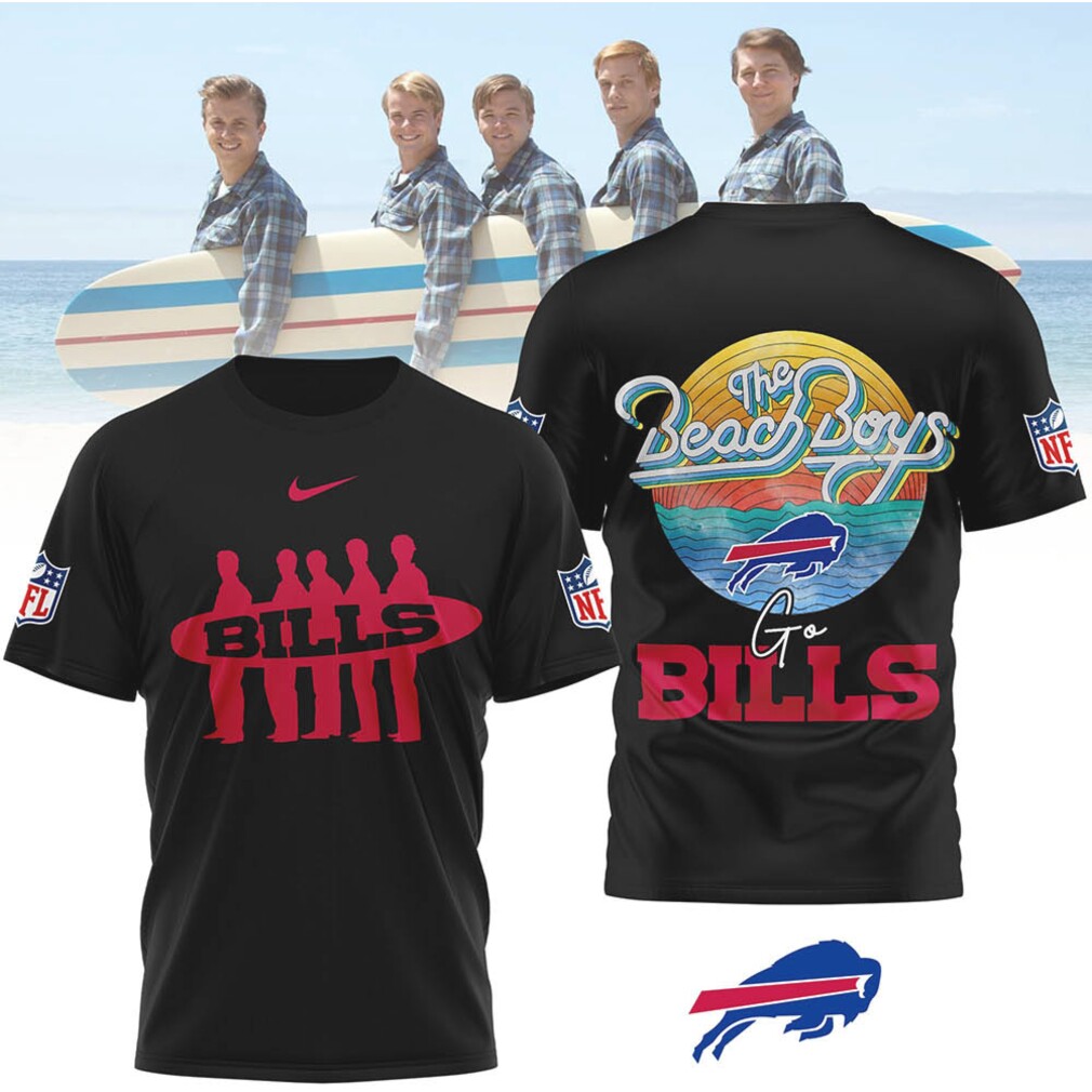 Buffalo Bills x The Beach Boys Collaboration T Shirt Buffalo Bills x The Beach Boys Collaboration T Shirt