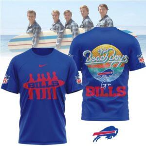 Buffalo Bills x The Beach Boys Collaboration T Shirt