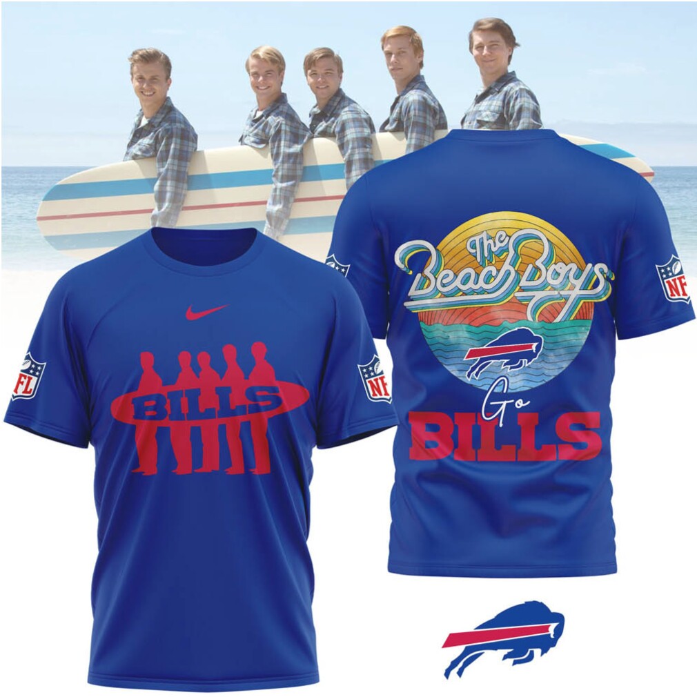 Buffalo Bills x The Beach Boys Collaboration T Shirt Buffalo Bills x The Beach Boys Collaboration T Shirt