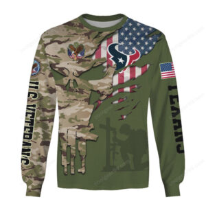 Houseton Texas Pride Military Camo Hoodie