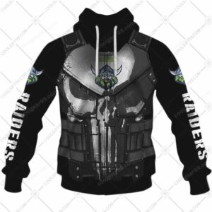 Canberra Raiders NRL PUNISHER NFL Hoodie