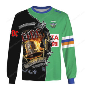 Canberra Raiders NRL x ACDC Hoodie