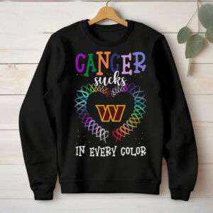 Cancer Sucks in Every Color Awareness T Shirt Cancer Sucks in Every Color Awareness T Shirt