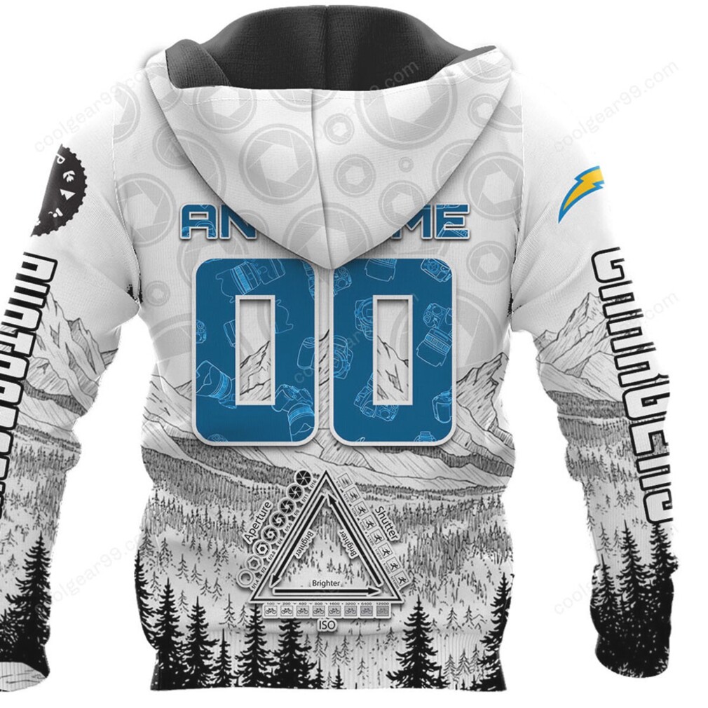 Chargers Gameday Photographer's Choice Adventure Hoodie Chargers Gameday Photographer's Choice Adventure Hoodie