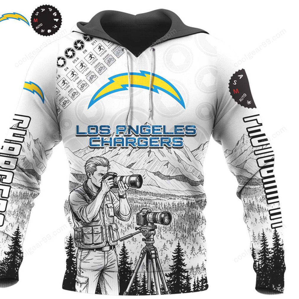 Chargers Gameday Photographer's Choice Adventure Hoodie Chargers Gameday Photographer's Choice Adventure Hoodie
