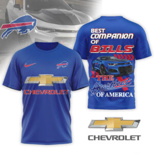 Chevrolet x Buffalo Bills 'Heartbeat of America' Fan T Shirt