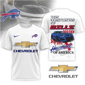 Chevrolet x Buffalo Bills 'Heartbeat of America' Fan T Shirt