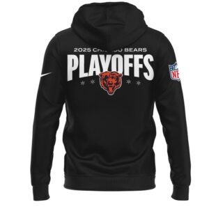 Chicago Bears 2025 NFL Playoffs Ready Hoodie