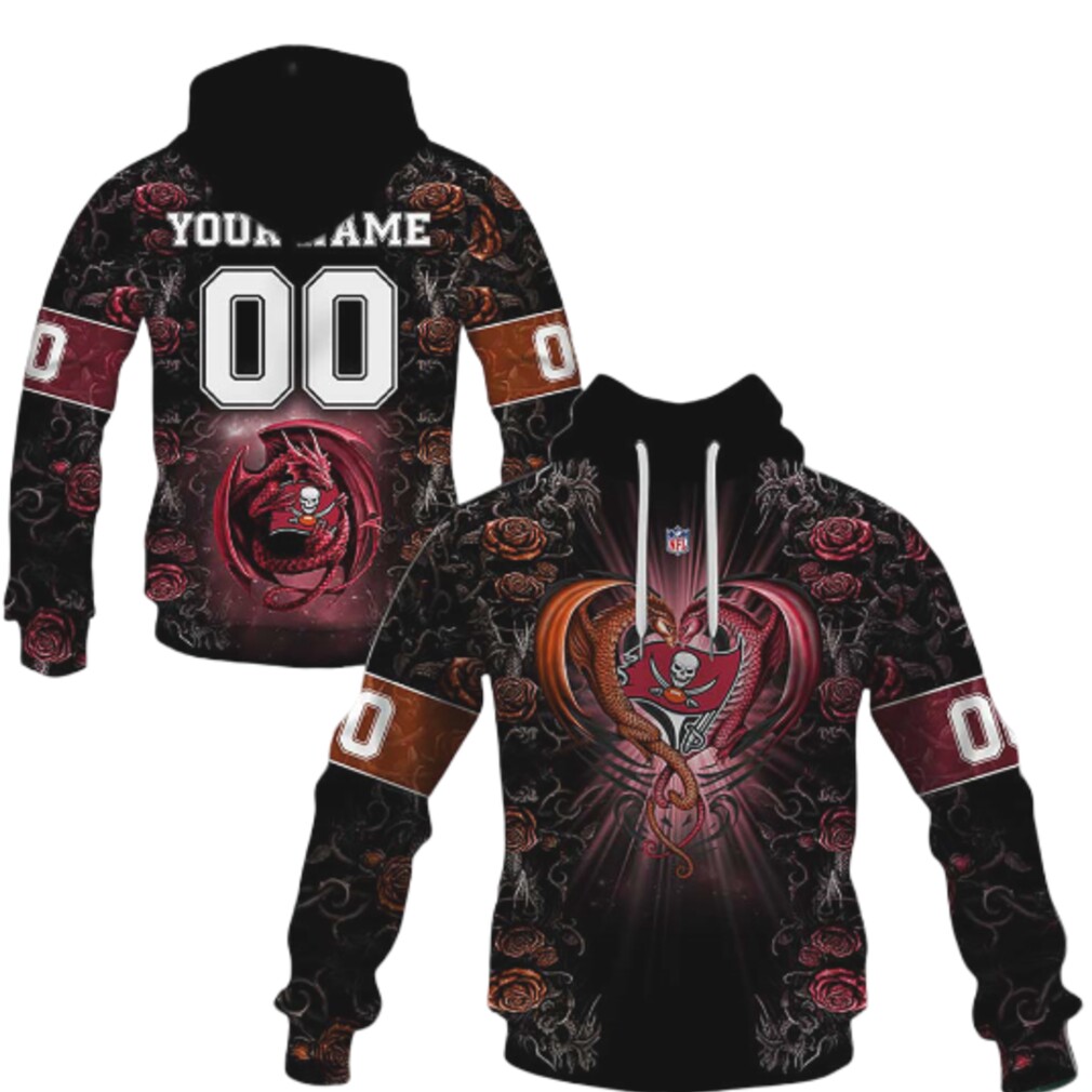 Custom Buccaneers Legacy NFL Football Fan Hoodie Custom Buccaneers Legacy NFL Football Fan Hoodie
