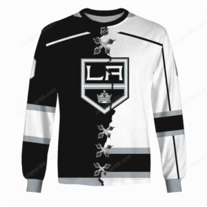Custom Los Angeles Kings Hockey Jersey Style T ShirtHoodie