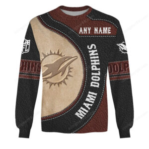 Custom Miami Dolphins Apparel Hoodie & Long Sleeve Shirt Custom Miami Dolphins Apparel Hoodie & Long Sleeve Shirt