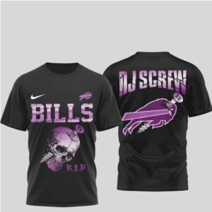 DJ Screw R.I.P. Buffalo Bills Commemorative Tee
