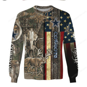 Dallas Cowboys Camouflage Hunting Gear Hoodie