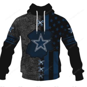 Dallas Cowboys Cracked Texture T Shirt