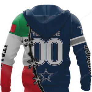 Dallas Cowboys Italian Crossover Hoodie