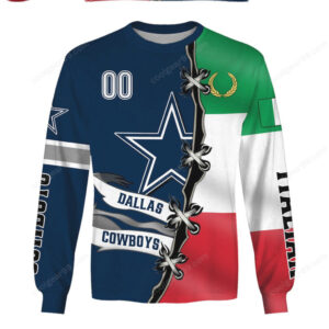 Dallas Cowboys Italian Crossover Hoodie