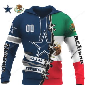 Dallas Cowboys Mexican Heritage Crossover Hoodie Dallas Cowboys Mexican Heritage Crossover Hoodie