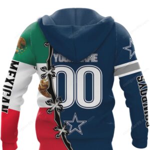 Dallas Cowboys Mexican Heritage Crossover Hoodie