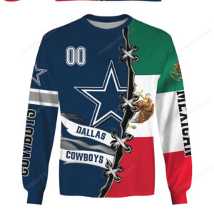 Dallas Cowboys Mexican Heritage Crossover Hoodie