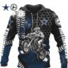 Dallas Cowboys Motocross Graphic Hoddie Dallas Cowboys Motocross Graphic Hoddie